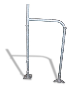 Tube frame f/bracket f/ActiWel lh open w/SST feet